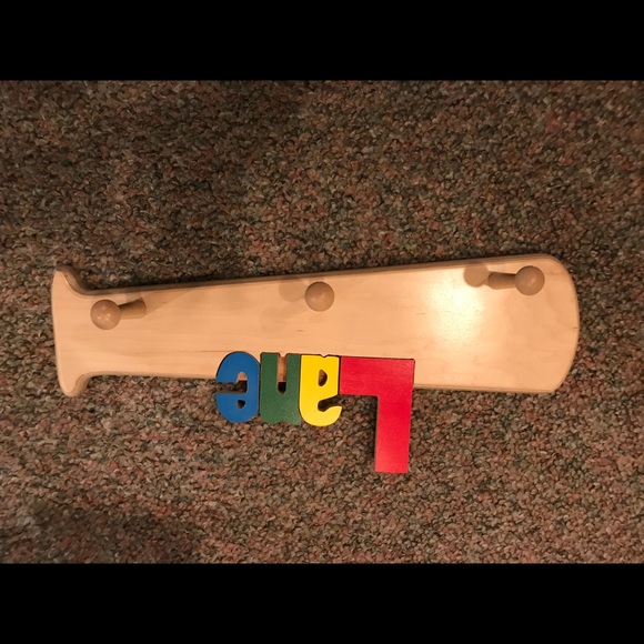 Personalized baby step stool and hanger - Picture 2 of 5